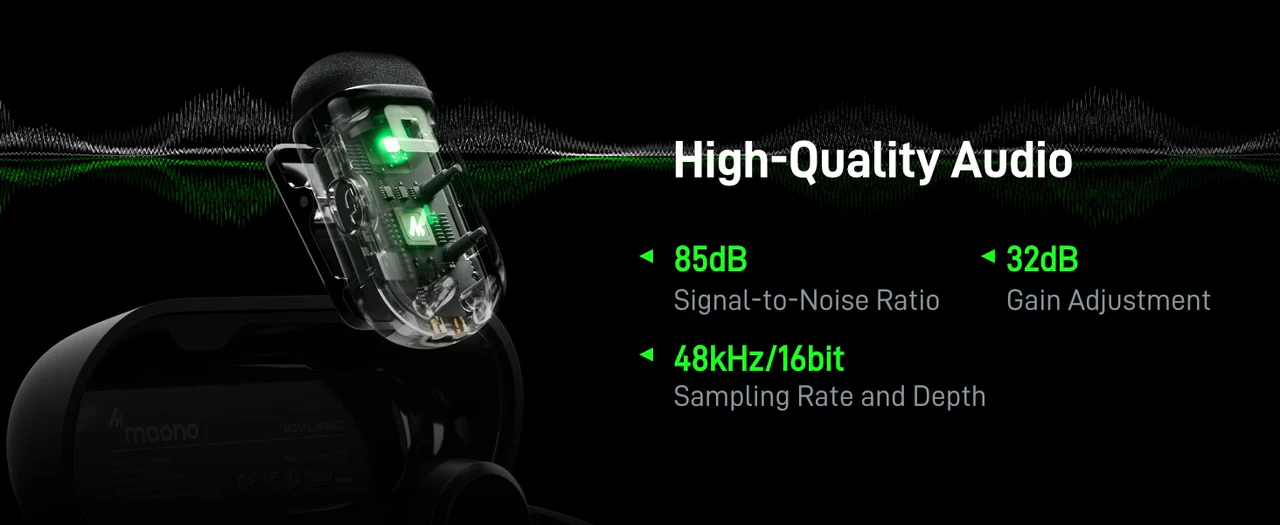 Maono WAVE T1 MINI Wireless Microphone